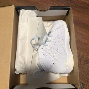 Toddler's Jordan 7 Retro Cobalt Bliss/Sail-White (DV2256 400) 7C